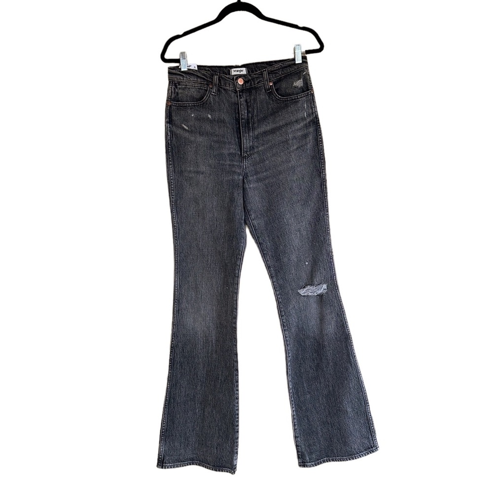 Wrangler Gray Flare Jeans - Picture 3 of 9
